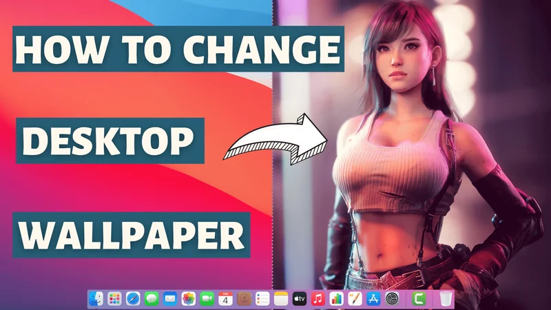 Change Desktop background Wallpaper on Mac OS