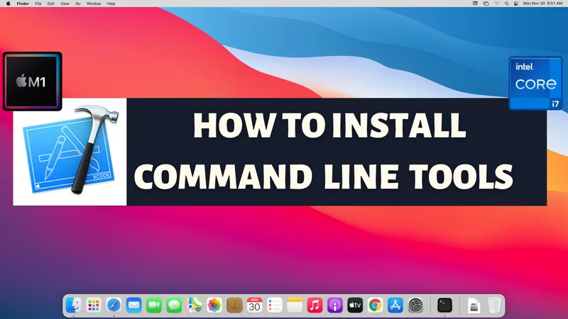 How To Install command line tools in Mac OS