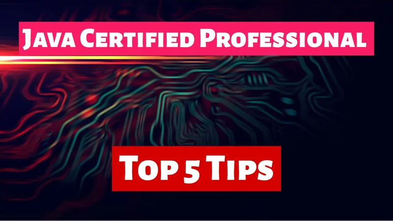 how to become a certified java professional