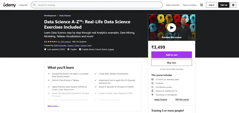 Data Science Courses