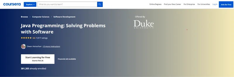 Java Programming Courses