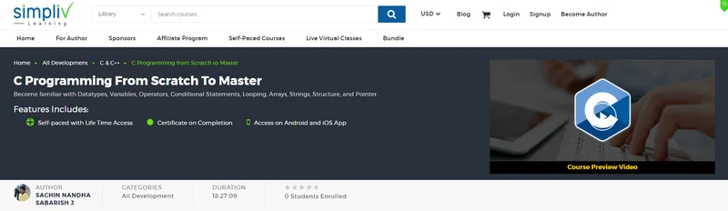 Top 5 C Programming Courses 