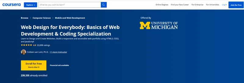 Best Coursera Web Development Courses