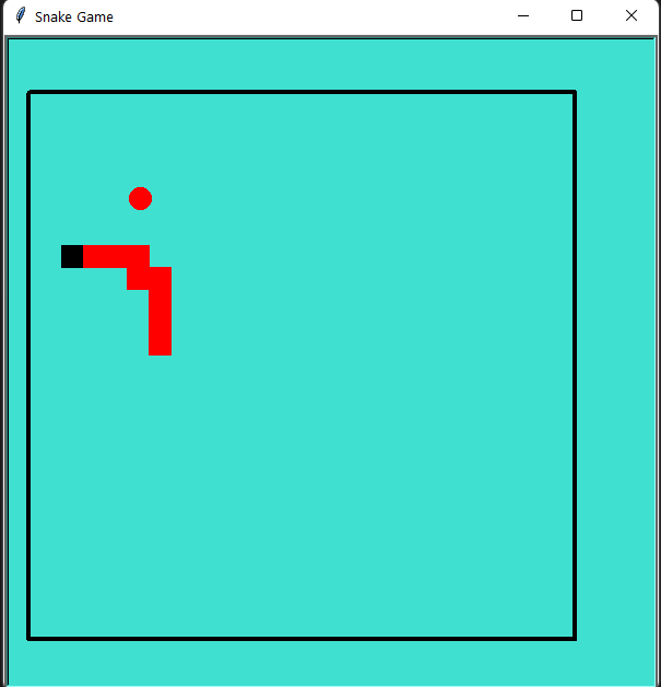 Create Snake game using python